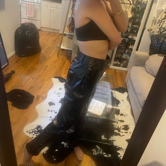 Aritzia Black Noir Pants - Picture 3 of 4